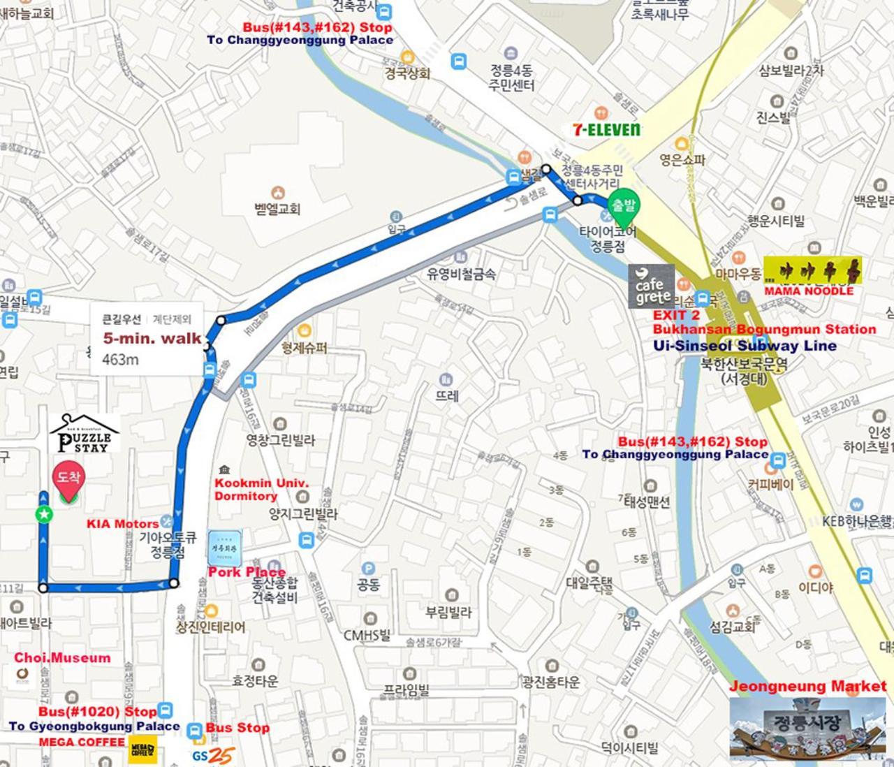 พัสเซิล สเตย์ เฮาส์ Hotel โซล ภายนอก รูปภาพ